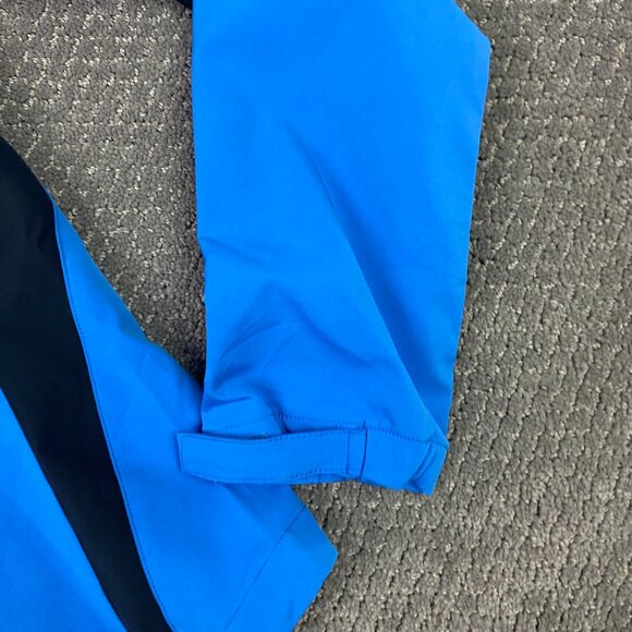 Vintage Adidas Climaproof Jacket Women's Small Hooded Full Zip Blue 2005 Y2K - Picture 6 of 11